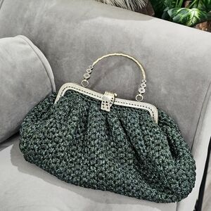 Elegant Green Handbag
